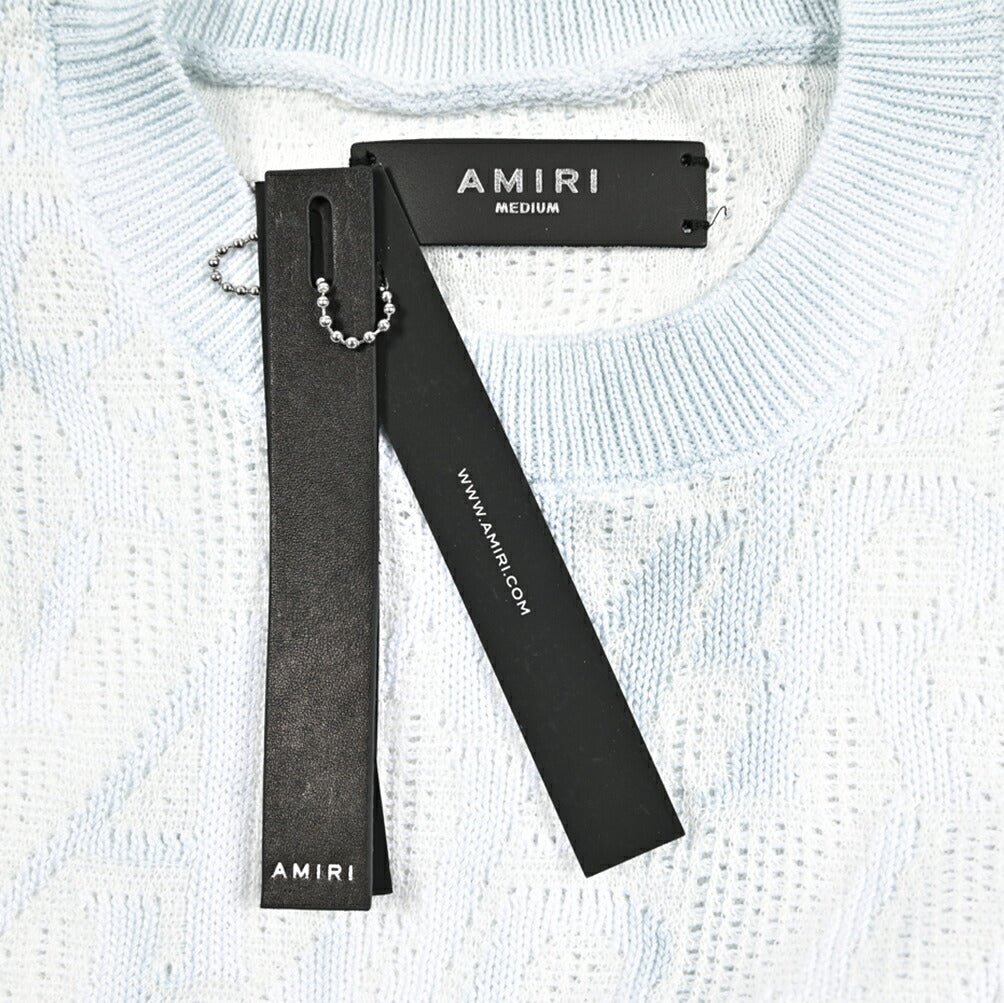 AMIRI コットン混 クルーネックニットセーター｜430604｜GUARDAROBA MILANO OFFICIAL STORE
