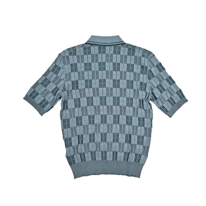 AMIRI ウール混 半袖ニットポロシャツ｜430617｜GUARDAROBA MILANO OFFICIAL STORE