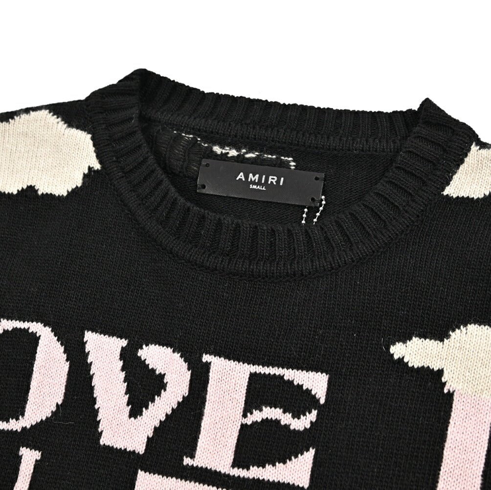 【レディース】AMIRI オーバーサイズニットセーター｜430629｜GUARDAROBA MILANO OFFICIAL STORE