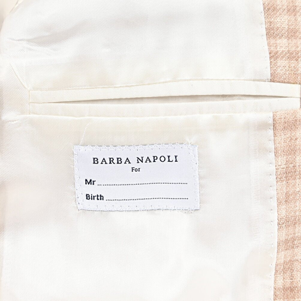 BARBA リネン100% 2Bシングルテーラードジャケット / JACKET JIM2｜434219-50｜GUARDAROBA MILANO OFFICIAL STORE