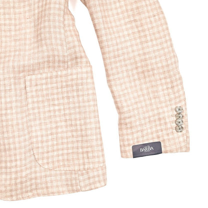 BARBA リネン100% 2Bシングルテーラードジャケット / JACKET JIM2｜434219-50｜GUARDAROBA MILANO OFFICIAL STORE