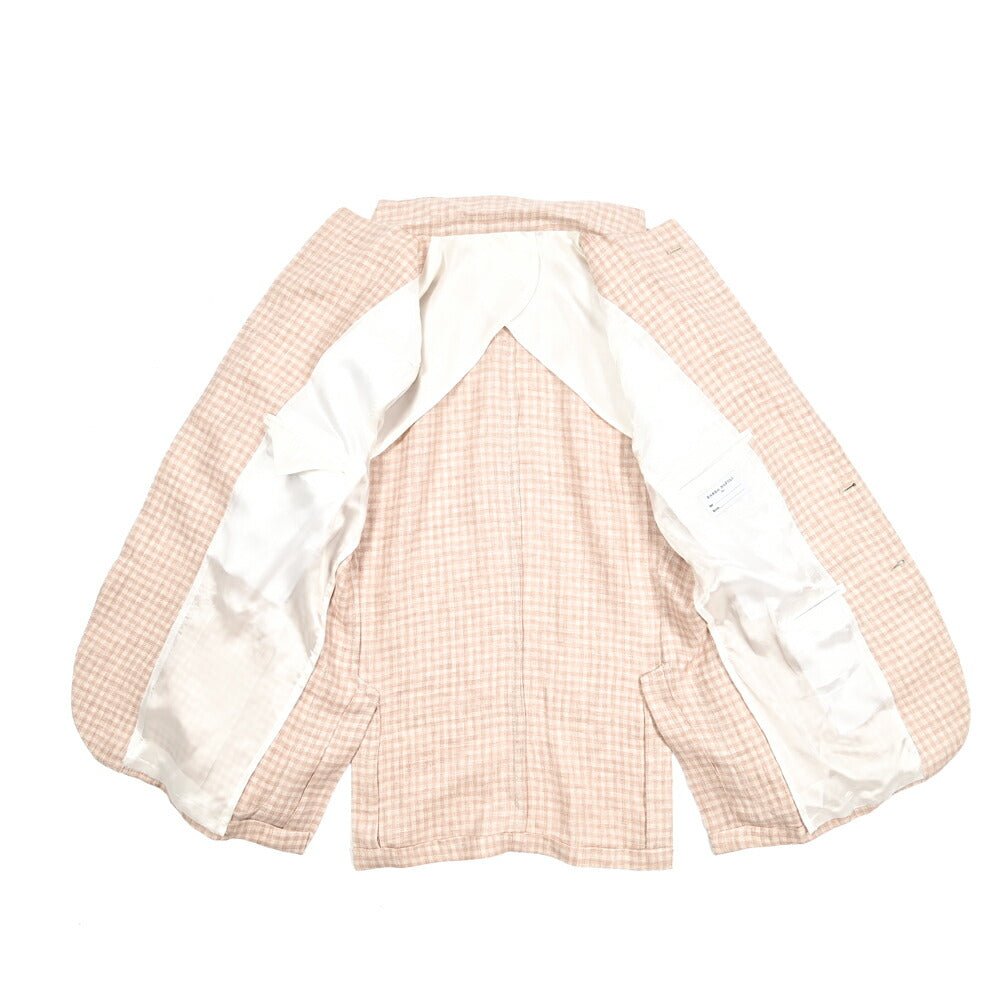 BARBA リネン100% 2Bシングルテーラードジャケット / JACKET JIM2｜434219-50｜GUARDAROBA MILANO OFFICIAL STORE