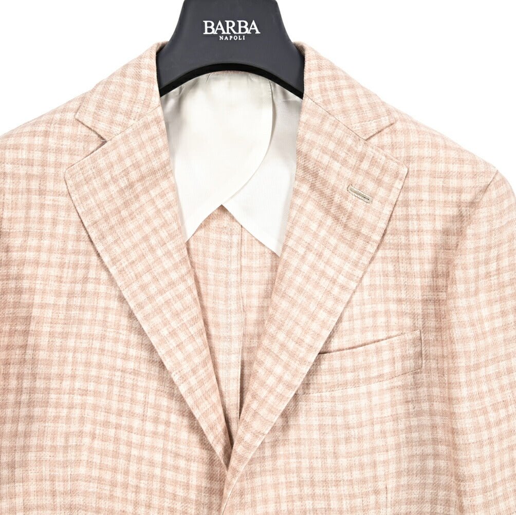 BARBA リネン100% 2Bシングルテーラードジャケット / JACKET JIM2｜434219-50｜GUARDAROBA MILANO OFFICIAL STORE