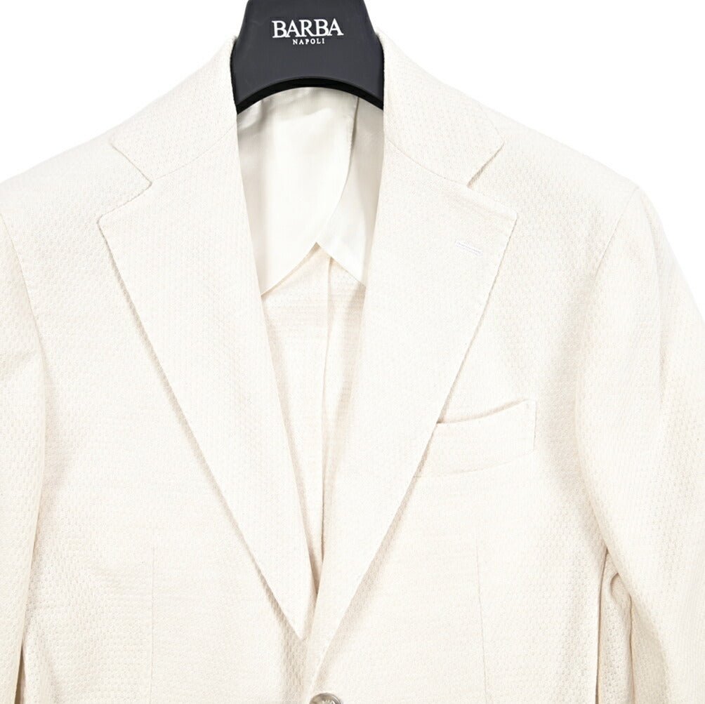 BARBA コットン100% 2Bシングルテーラードジャケット / JCK ACTIVE MONO U B ACTIVE｜434207-48｜GUARDAROBA MILANO OFFICIAL STORE