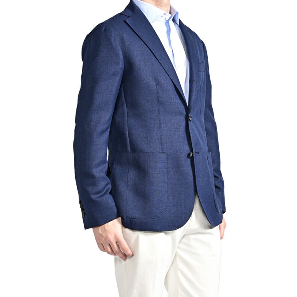 SALE｜BARBA バルバ / JACKET JIMMY ヴァージンウール100% 段返り3B