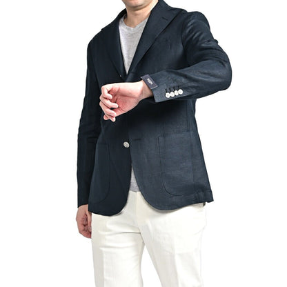 BARBA リネン100% 段返り3Bシングルテーラードジャケット / JACKET JIMMY｜434177-48｜GUARDAROBA MILANO OFFICIAL STORE