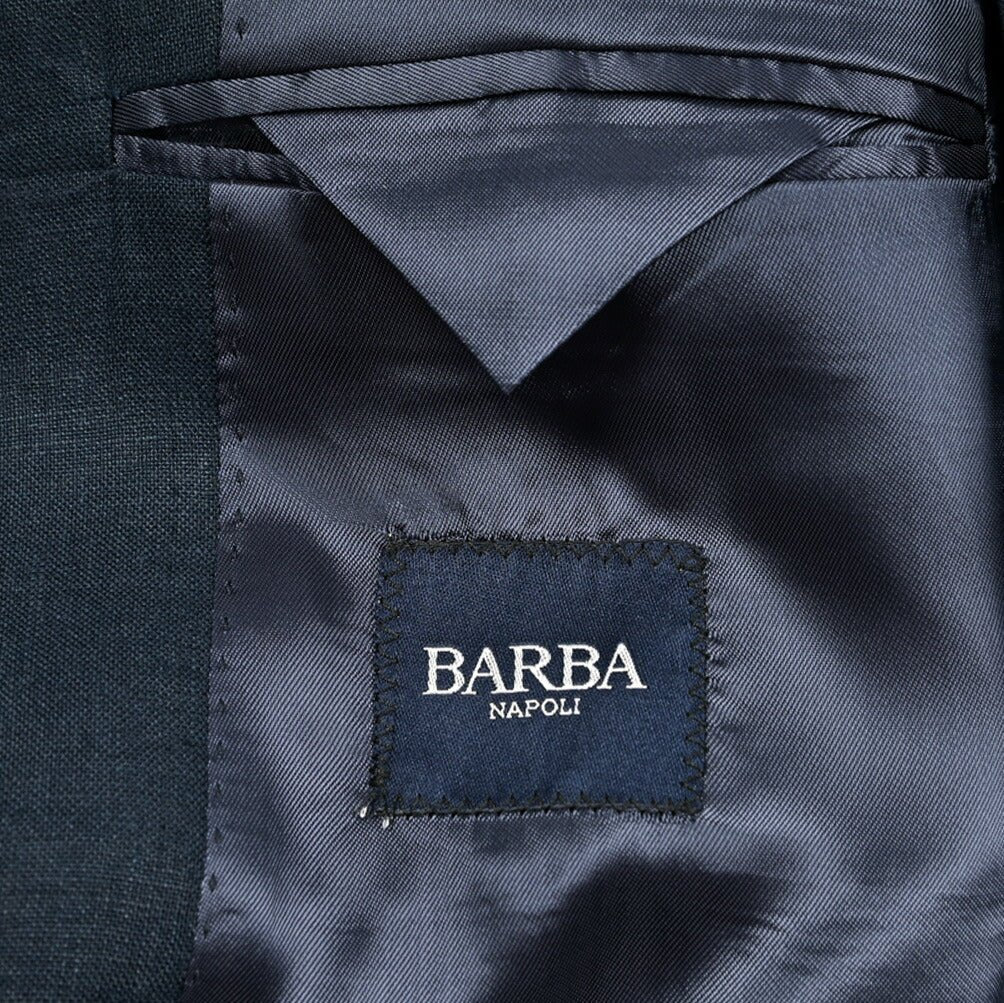 SALE｜BARBA バルバ / JACKET JIMMY リネン100% 段返り3Bシングル