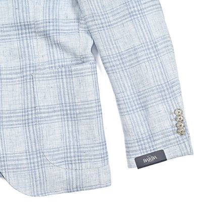 BARBA リネン100% 段返り3Bシングルテーラードジャケット / JACKET JIMMY｜434204-48｜GUARDAROBA MILANO OFFICIAL STORE