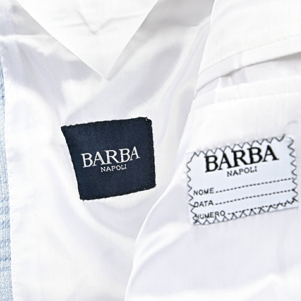 BARBA リネン100% 段返り3Bシングルテーラードジャケット / JACKET JIMMY｜434204-48｜GUARDAROBA MILANO OFFICIAL STORE