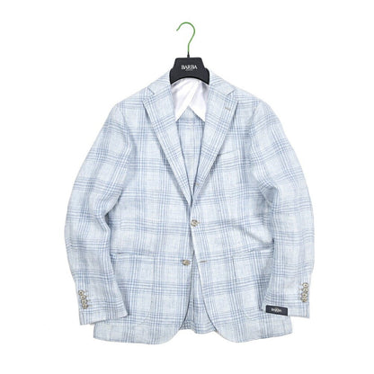 BARBA リネン100% 段返り3Bシングルテーラードジャケット / JACKET JIMMY｜434204-48｜GUARDAROBA MILANO OFFICIAL STORE