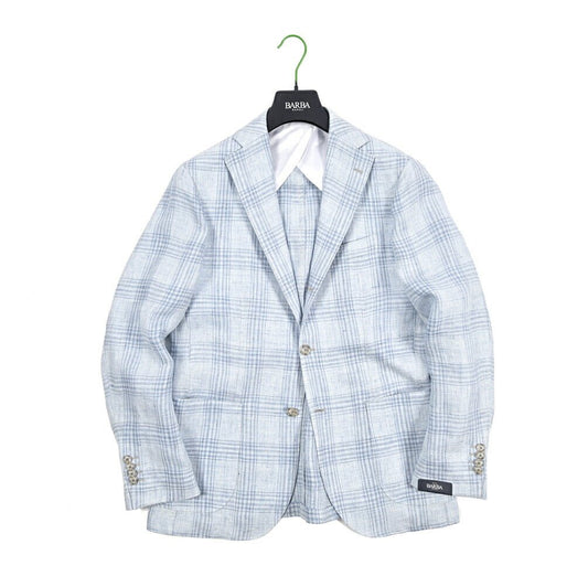 BARBA リネン100% 段返り3Bシングルテーラードジャケット / JACKET JIMMY｜434204-48｜GUARDAROBA MILANO OFFICIAL STORE