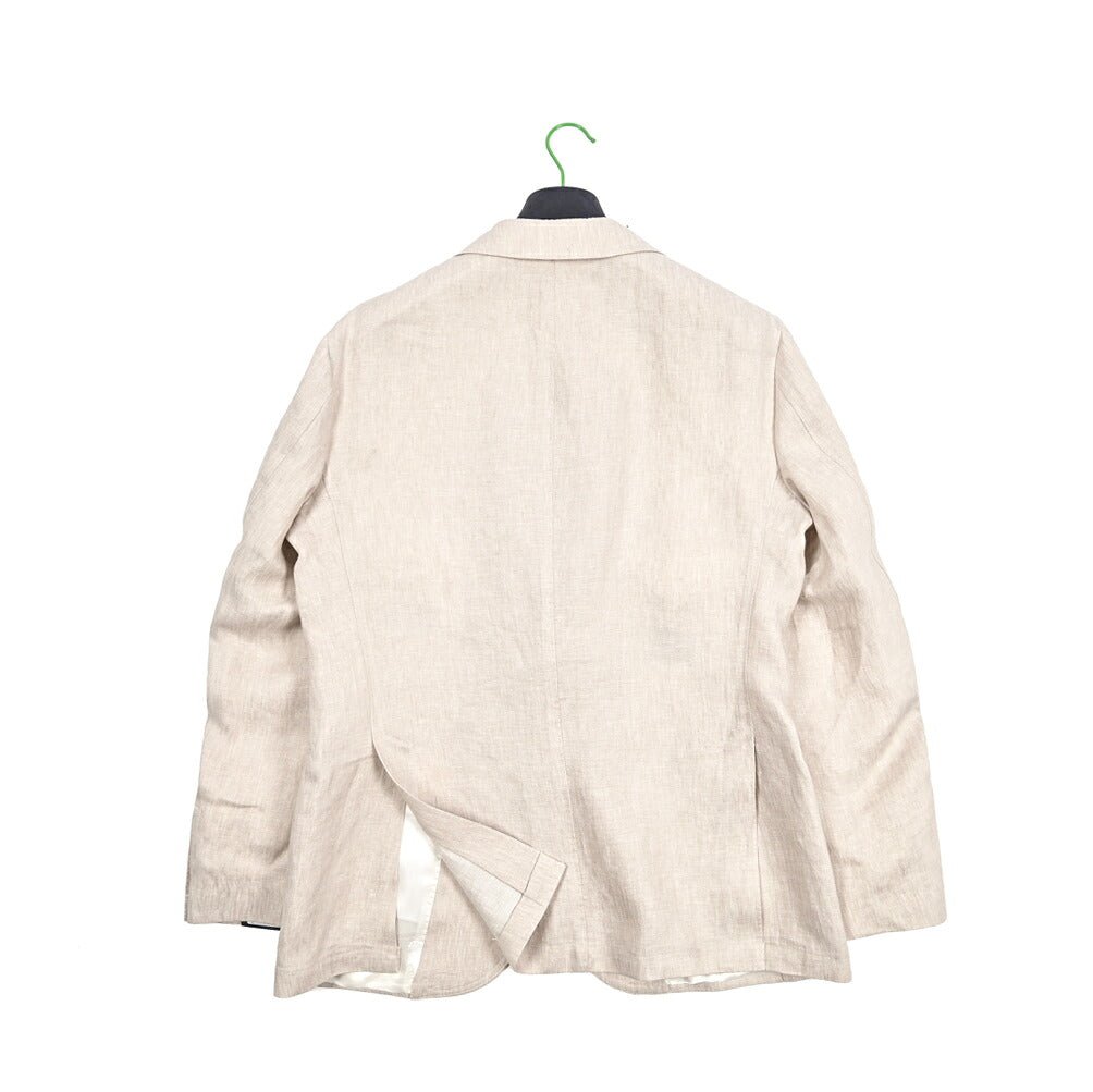 BARBA リネン100% 段返り3Bシングルテーラードジャケット / JIMMY｜434234｜GUARDAROBA MILANO OFFICIAL STORE