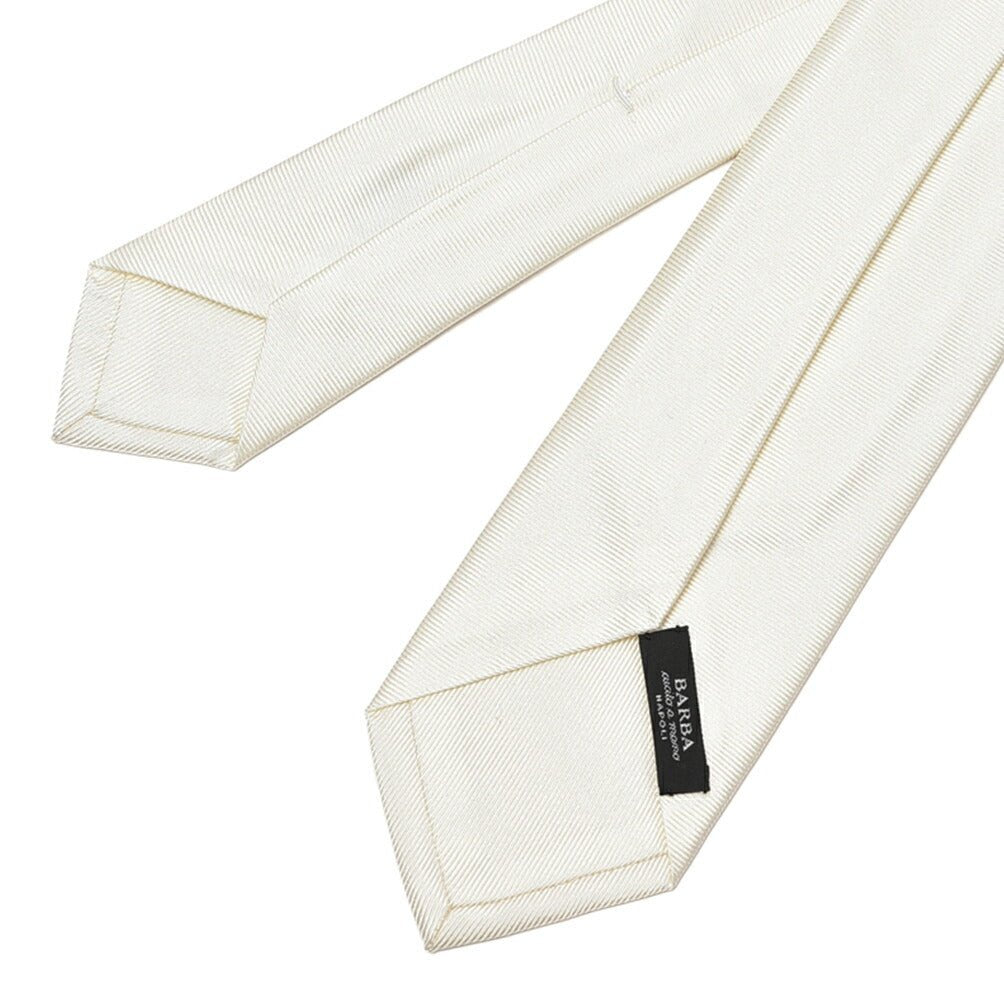 BARBA シルク100% ネクタイ ソリッドタイ (セッテピエゲ)｜428296｜GUARDAROBA MILANO OFFICIAL STORE
