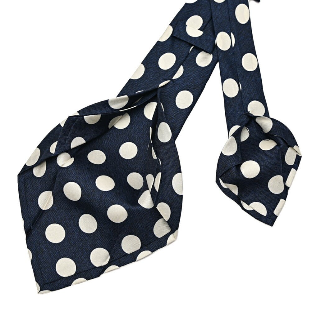 BARBA シルク100% ドット柄ネクタイ (セッテピエゲ)｜428317｜GUARDAROBA MILANO OFFICIAL STORE