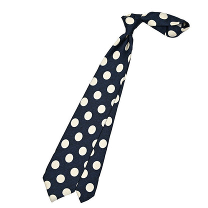 BARBA シルク100% ドット柄ネクタイ (セッテピエゲ)｜428317｜GUARDAROBA MILANO OFFICIAL STORE