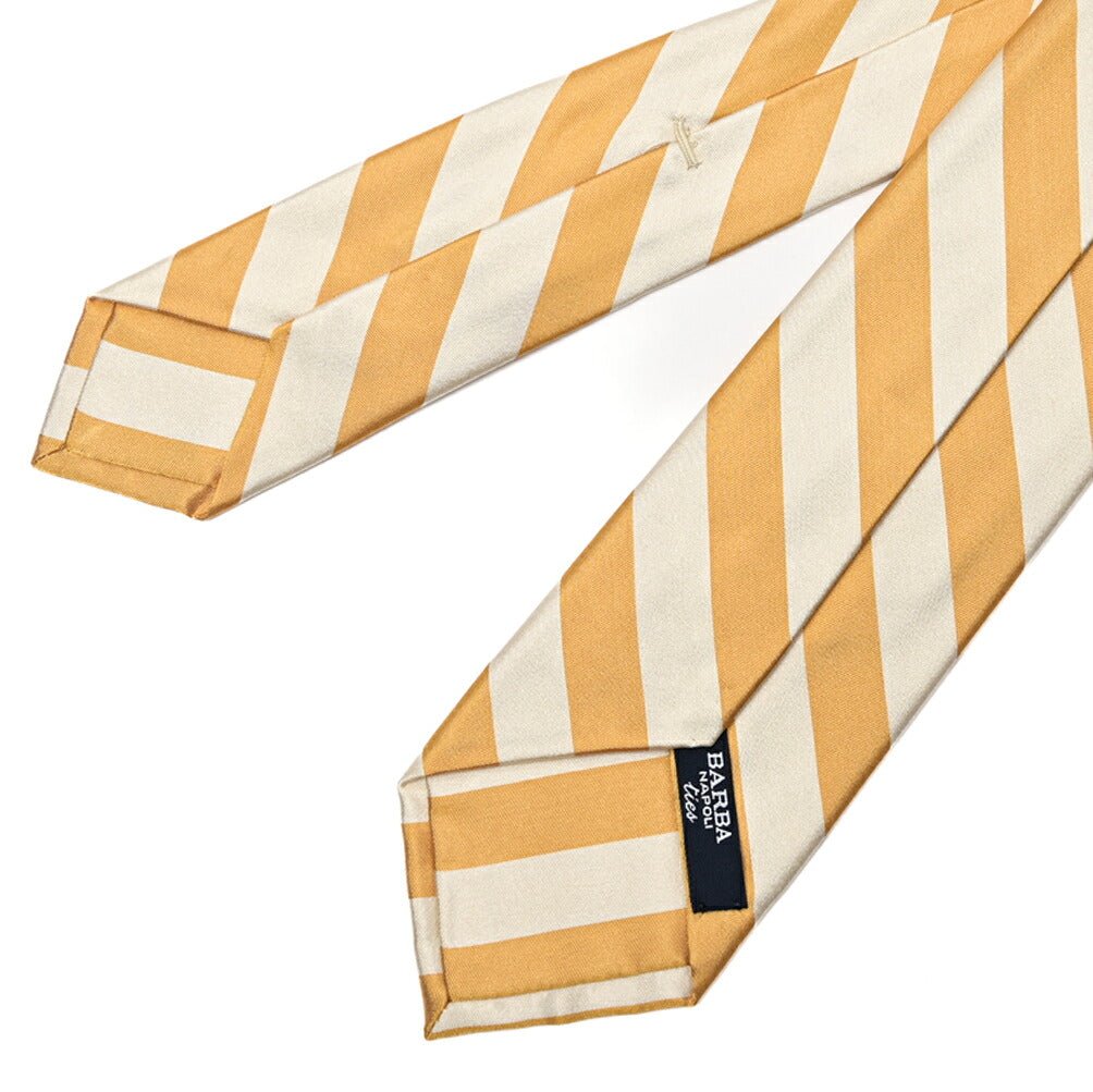 BARBA シルク100% レジメンタル柄ネクタイ (セッテピエゲ)｜428335｜GUARDAROBA MILANO OFFICIAL STORE