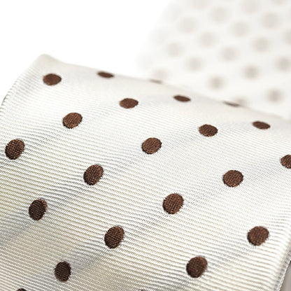 BARBA シルク100% ドット柄ネクタイ (セッテピエゲ)｜428387｜GUARDAROBA MILANO OFFICIAL STORE