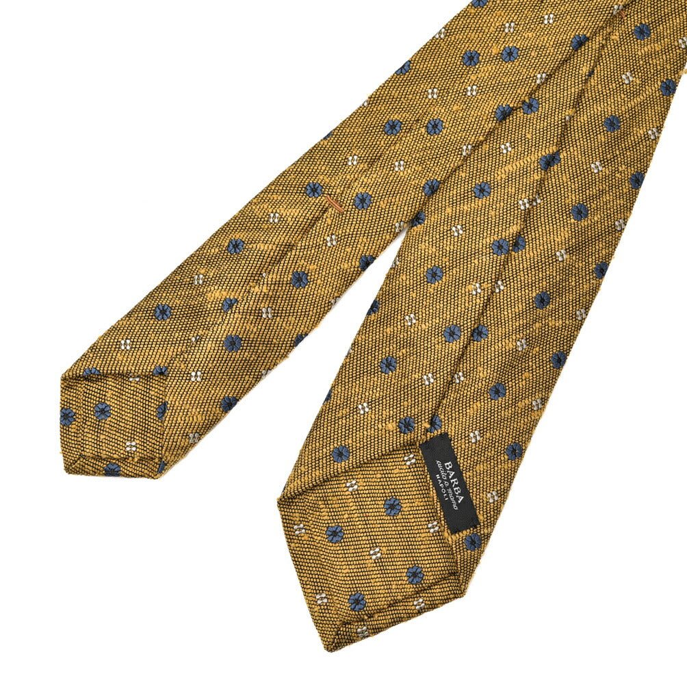 BARBA シルク100% 小紋柄ネクタイ (セッテピエゲ)｜428388｜GUARDAROBA MILANO OFFICIAL STORE