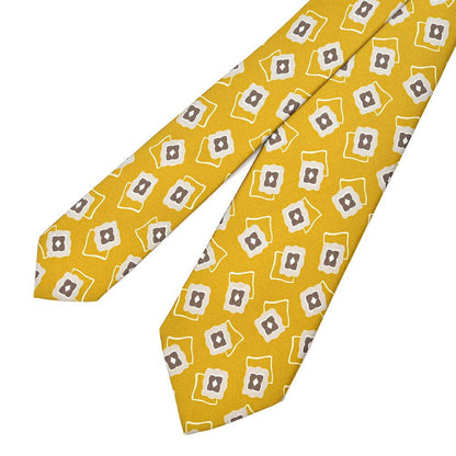 BARBA シルク100% 総柄ネクタイ (セッテピエゲ)｜428391｜GUARDAROBA MILANO OFFICIAL STORE