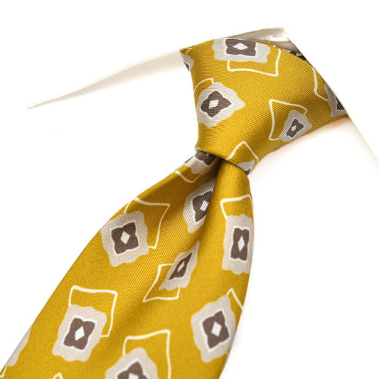 BARBA シルク100% 総柄ネクタイ (セッテピエゲ)｜428391｜GUARDAROBA MILANO OFFICIAL STORE