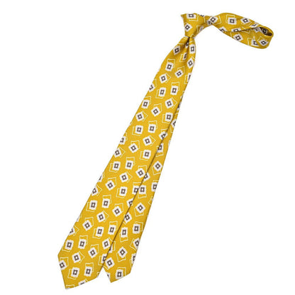 BARBA シルク100% 総柄ネクタイ (セッテピエゲ)｜428391｜GUARDAROBA MILANO OFFICIAL STORE