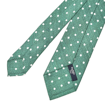BARBA シルク100% ドット柄ネクタイ (セッテピエゲ)｜428392｜GUARDAROBA MILANO OFFICIAL STORE
