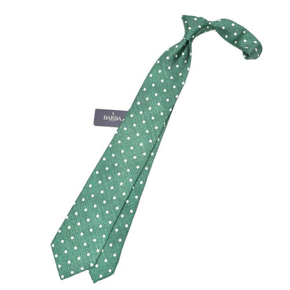 BARBA シルク100% ドット柄ネクタイ (セッテピエゲ)｜428392｜GUARDAROBA MILANO OFFICIAL STORE