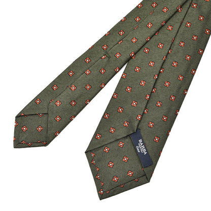 BARBA シルク100% 小紋柄ネクタイ (セッテピエゲ)｜428393｜GUARDAROBA MILANO OFFICIAL STORE