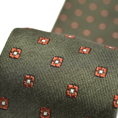 BARBA シルク100% 小紋柄ネクタイ (セッテピエゲ)｜428393｜GUARDAROBA MILANO OFFICIAL STORE