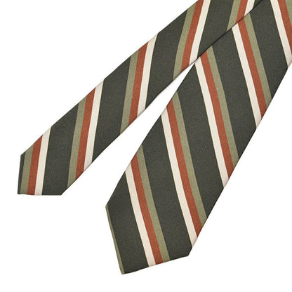 BARBA シルク100% レジメンタルネクタイ (セッテピエゲ)｜428395｜GUARDAROBA MILANO OFFICIAL STORE