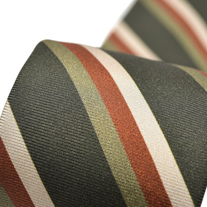 BARBA シルク100% レジメンタルネクタイ (セッテピエゲ)｜428395｜GUARDAROBA MILANO OFFICIAL STORE