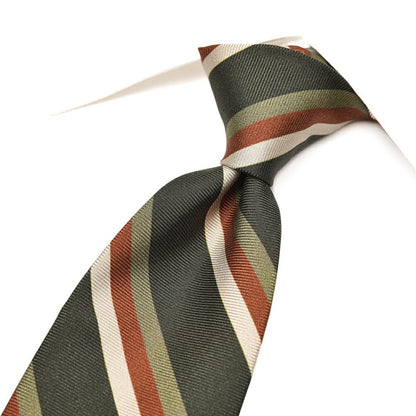 BARBA シルク100% レジメンタルネクタイ (セッテピエゲ)｜428395｜GUARDAROBA MILANO OFFICIAL STORE