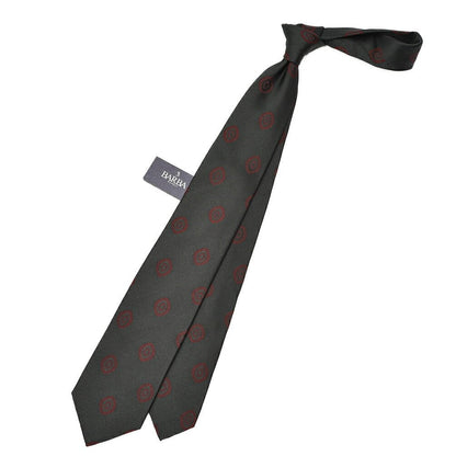 BARBA シルク100% 幾何柄ネクタイ (セッテピエゲ)｜428396｜GUARDAROBA MILANO OFFICIAL STORE
