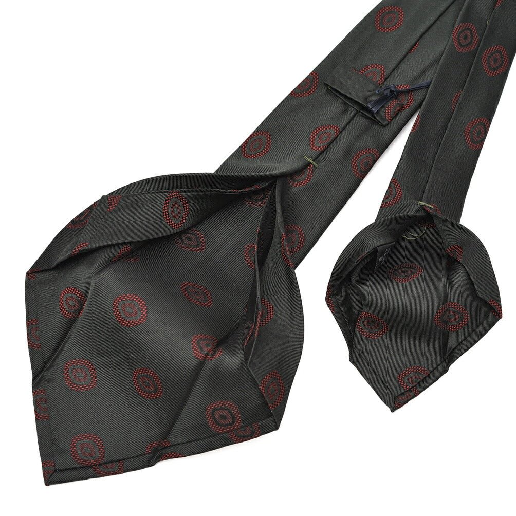 BARBA シルク100% 幾何柄ネクタイ (セッテピエゲ)｜428396｜GUARDAROBA MILANO OFFICIAL STORE