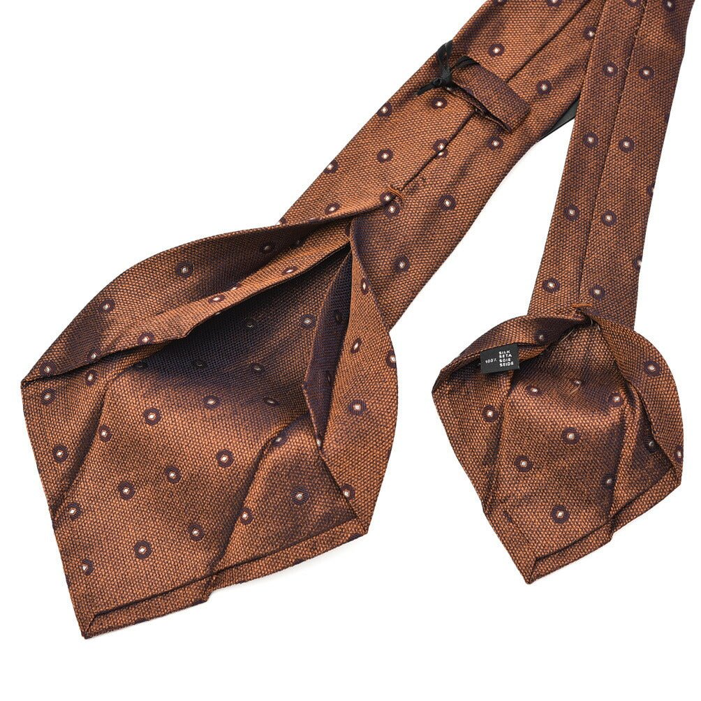 BARBA シルク100% 小紋柄ネクタイ (セッテピエゲ)｜428398｜GUARDAROBA MILANO OFFICIAL STORE