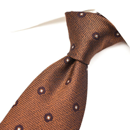 BARBA シルク100% 小紋柄ネクタイ (セッテピエゲ)｜428398｜GUARDAROBA MILANO OFFICIAL STORE