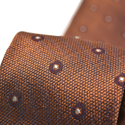 BARBA シルク100% 小紋柄ネクタイ (セッテピエゲ)｜428398｜GUARDAROBA MILANO OFFICIAL STORE