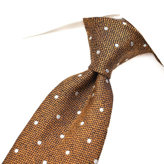 BARBA シルク100% ドット柄ネクタイ (セッテピエゲ)｜428399｜GUARDAROBA MILANO OFFICIAL STORE