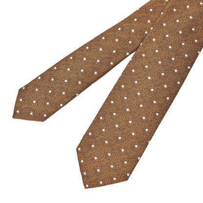 BARBA シルク100% ドット柄ネクタイ (セッテピエゲ)｜428399｜GUARDAROBA MILANO OFFICIAL STORE