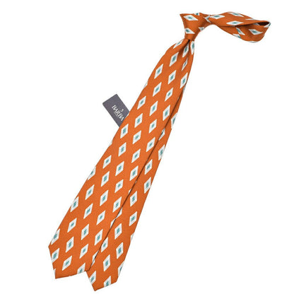 BARBA シルク100% 小紋柄ネクタイ (セッテピエゲ)｜428400｜GUARDAROBA MILANO OFFICIAL STORE