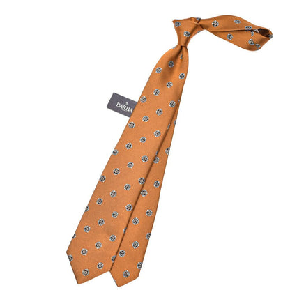 BARBA シルク100% 小紋柄ネクタイ (セッテピエゲ)｜428401｜GUARDAROBA MILANO OFFICIAL STORE