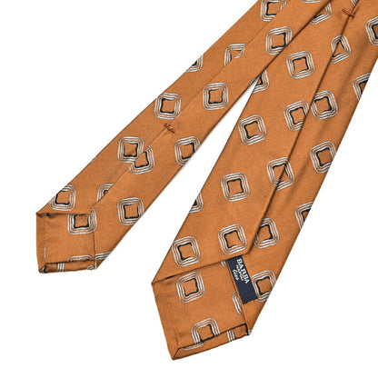 BARBA シルク100% 幾何柄ネクタイ (セッテピエゲ)｜428402｜GUARDAROBA MILANO OFFICIAL STORE