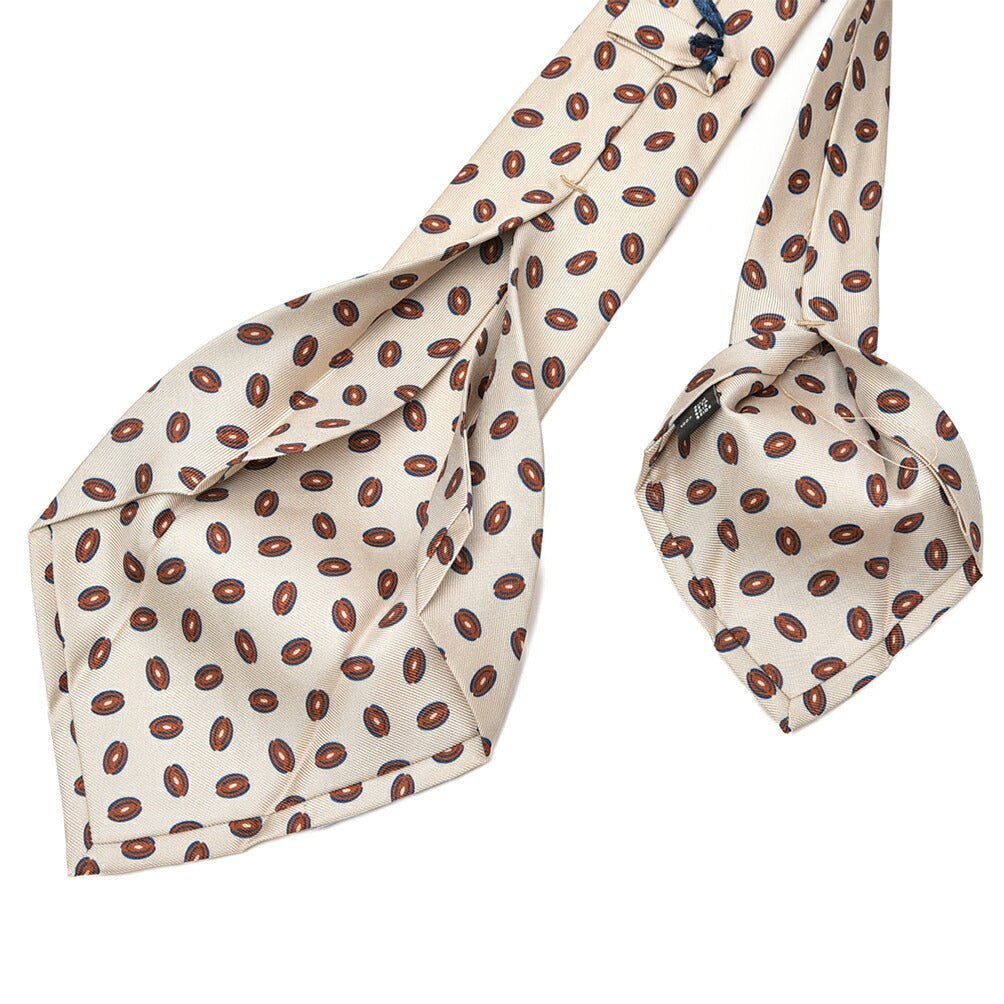 BARBA シルク100% 総柄ネクタイ (セッテピエゲ)｜428403｜GUARDAROBA MILANO OFFICIAL STORE