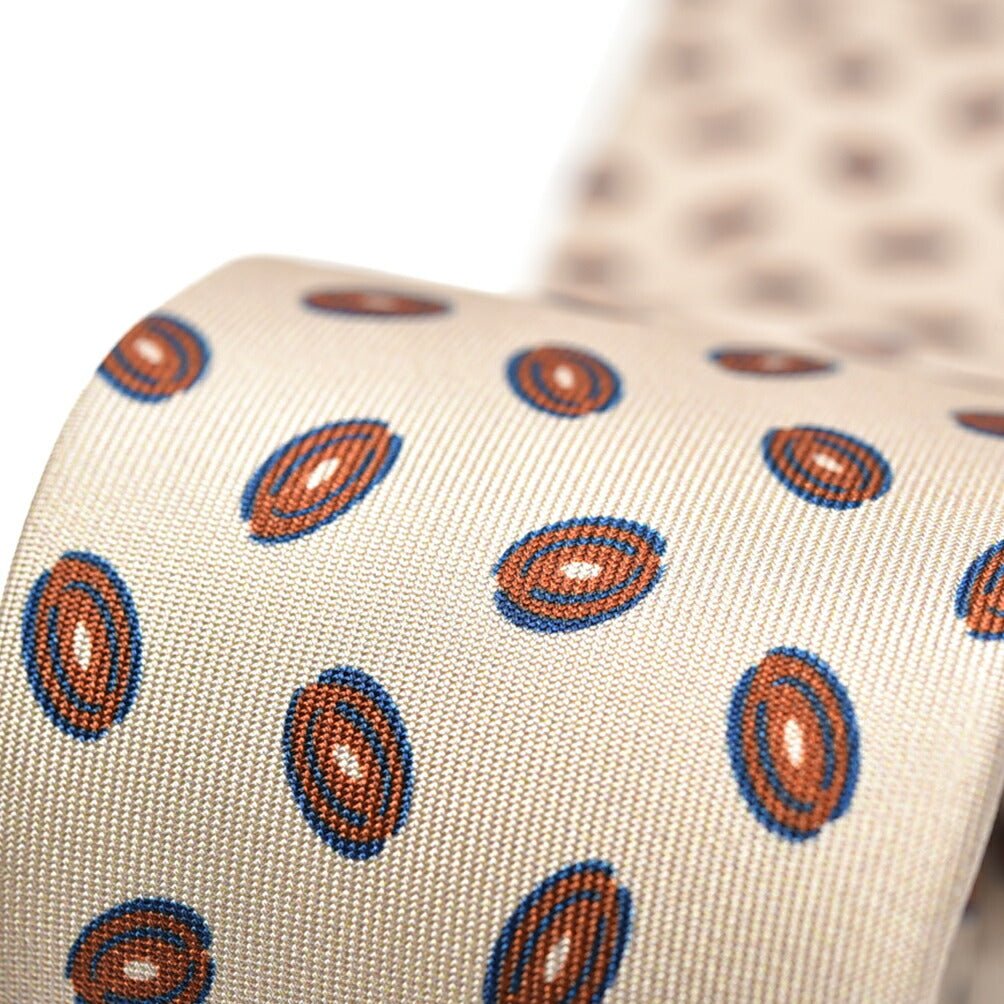 BARBA シルク100% 総柄ネクタイ (セッテピエゲ)｜428403｜GUARDAROBA MILANO OFFICIAL STORE