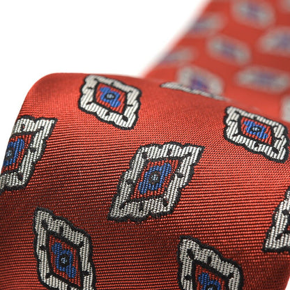 BARBA シルク100% 総柄ネクタイ (セッテピエゲ)｜428404｜GUARDAROBA MILANO OFFICIAL STORE