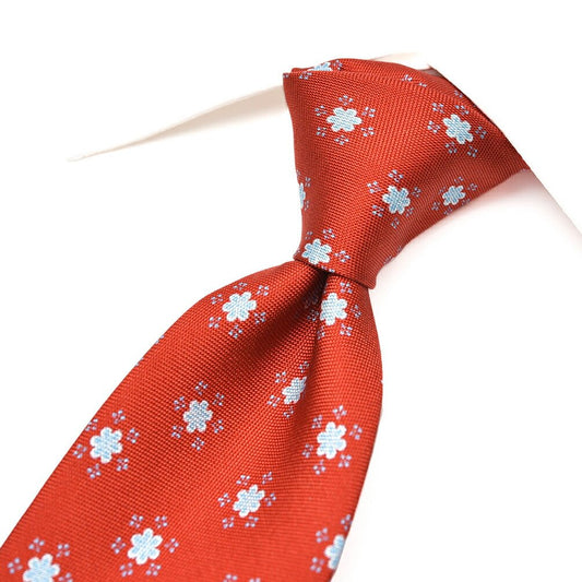 BARBA シルク100% 小紋柄ネクタイ (セッテピエゲ)｜428406｜GUARDAROBA MILANO OFFICIAL STORE