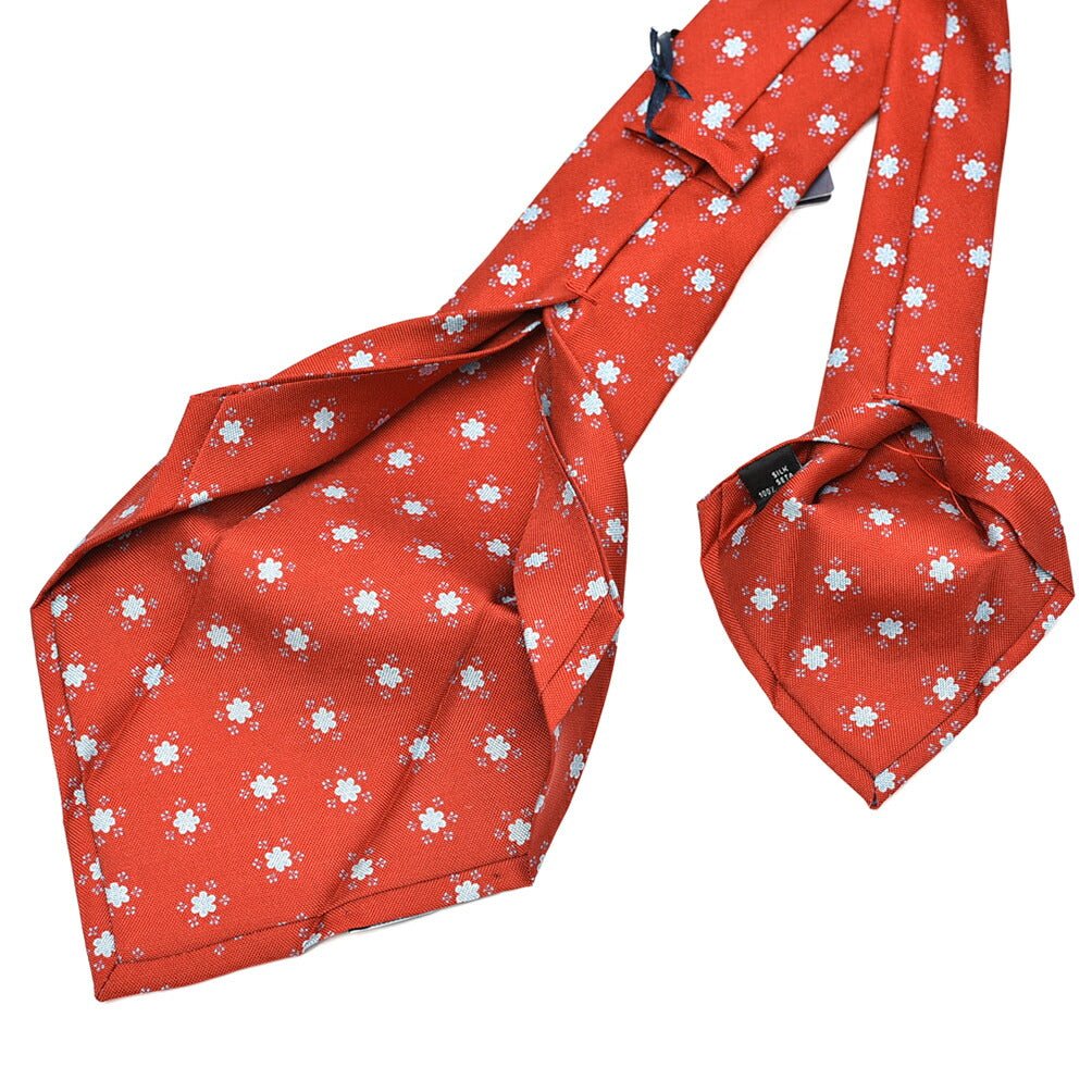 BARBA シルク100% 小紋柄ネクタイ (セッテピエゲ)｜428406｜GUARDAROBA MILANO OFFICIAL STORE