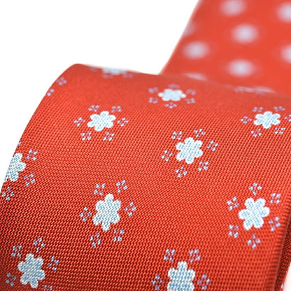 BARBA シルク100% 小紋柄ネクタイ (セッテピエゲ)｜428406｜GUARDAROBA MILANO OFFICIAL STORE