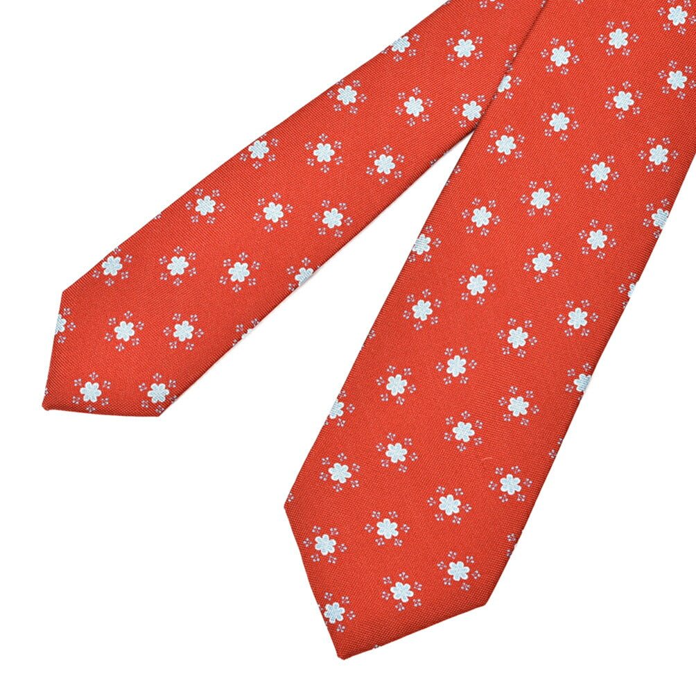 BARBA シルク100% 小紋柄ネクタイ (セッテピエゲ)｜428406｜GUARDAROBA MILANO OFFICIAL STORE