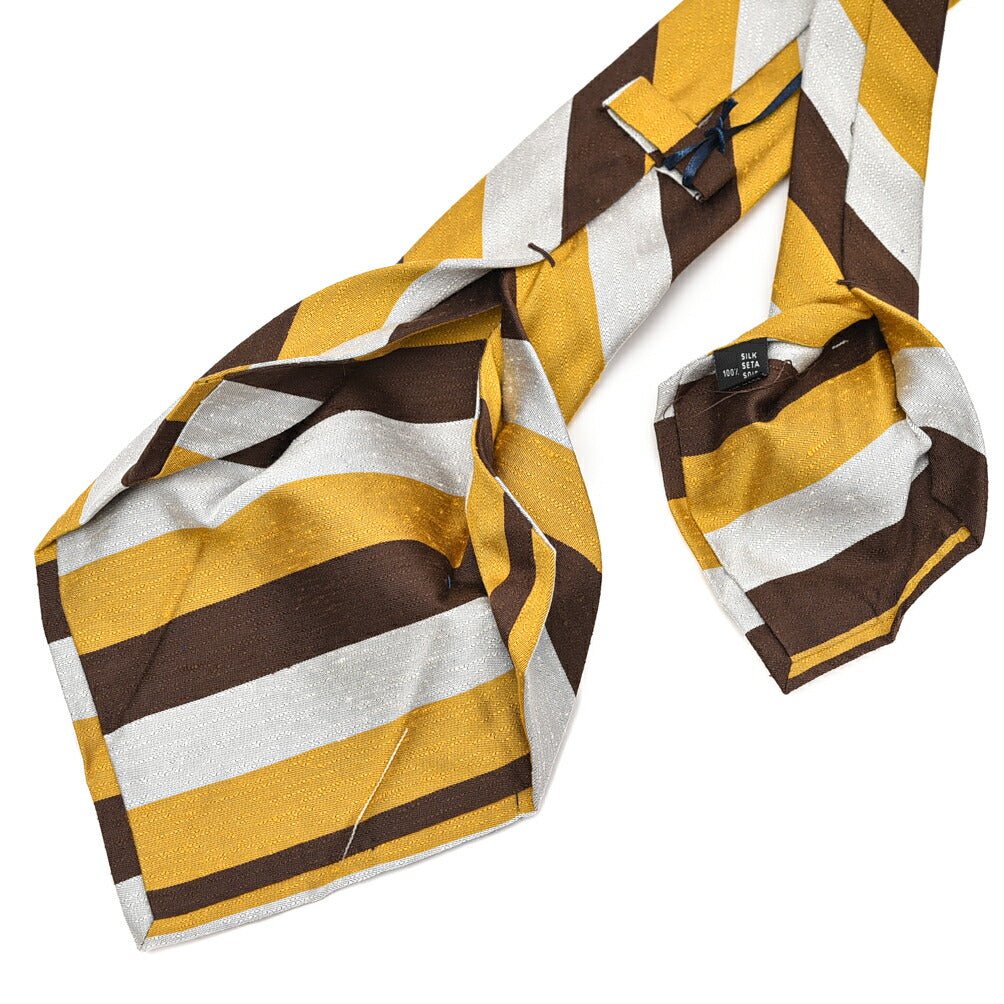 BARBA シルク100% レジメンタルネクタイ (セッテピエゲ)｜428411｜GUARDAROBA MILANO OFFICIAL STORE